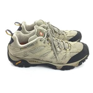 Merrell Beige and Black Athletic Shoes